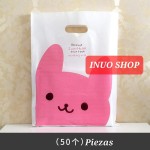 带把手的塑料袋 50件一包,1 Qty=50 piezas